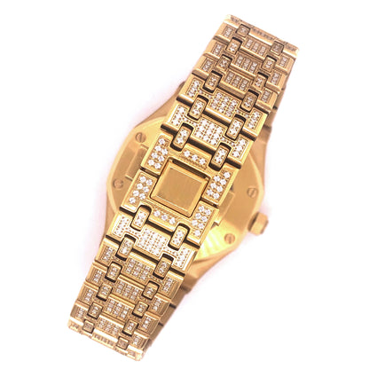 Gold Tone Arabic Dial Automatic Movement Presidential Watch