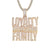 Loyalty Makes You Family Icy Custom Pendant Tennis Chain